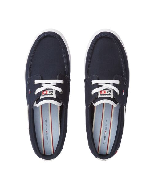 TOMMY HILFIGER（トミーヒルフィガー）の「レースアップスニーカー（スニーカー・メンズ・マルチ/ネイビー・26cm/25cm/26.5cm/27.5cm）」の12枚目の写真