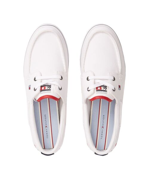 TOMMY HILFIGER（トミーヒルフィガー）の「レースアップスニーカー（スニーカー・メンズ・マルチ/ネイビー・26cm/25cm/26.5cm/27.5cm）」の9枚目の写真