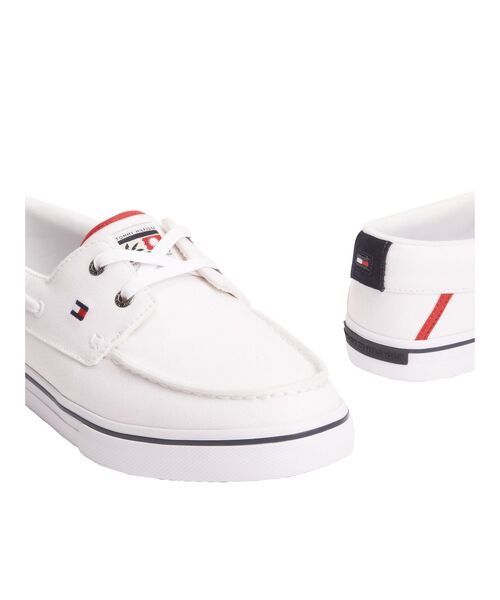 TOMMY HILFIGER（トミーヒルフィガー）の「レースアップスニーカー（スニーカー・メンズ・マルチ/ネイビー・26cm/25cm/26.5cm/27.5cm）」の3枚目の写真