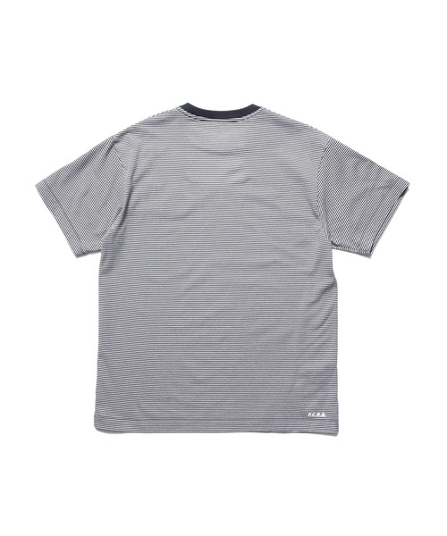 F.C.Real Bristol(エフシーレアルブリストル)の「BORDER TEE(Tシャツ/カットソー・メンズ・ネイビー/ブラック・SMALL/MEDIUM/LARGE/X-LARGE/XX-LARGE)」の3枚目の写真