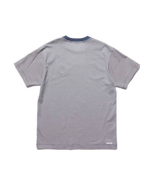 F.C.Real Bristol(エフシーレアルブリストル)の「BORDER TEE(Tシャツ/カットソー・メンズ・ネイビー/ブラック・SMALL/MEDIUM/LARGE/X-LARGE/XX-LARGE)」の5枚目の写真