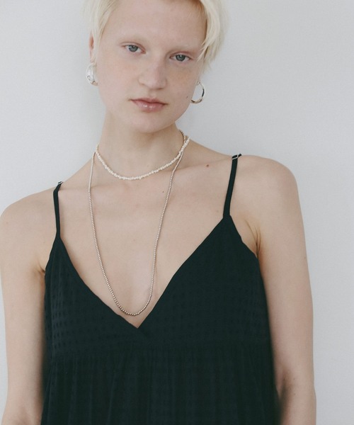 AMERICAN RAG CIE(アメリカンラグシー)の「【AMERICAN RAG CIE】 インディアキャミドレスワンピース(WOMEN)(ワンピース・レディース・ネイビー/オフホワイト・FREE)」の19枚目の写真