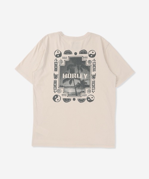 Hurley (ハーレー)の「【Hurley:ハーレー】バックプリントTシャツ WINDOW OF SAND SS(Tシャツ/カットソー・メンズ・ブルー/ベージュ・LARGE/MEDIUM/SMALL)」の1枚目の写真