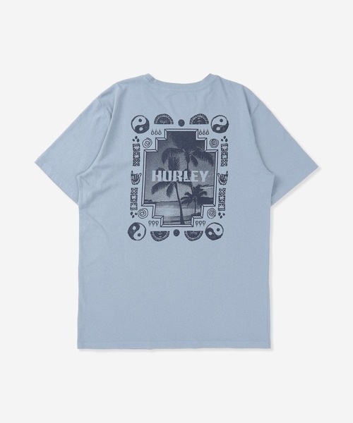 Hurley (ハーレー)の「【Hurley:ハーレー】バックプリントTシャツ WINDOW OF SAND SS(Tシャツ/カットソー・メンズ・ブルー/ベージュ・LARGE/MEDIUM/SMALL)」の2枚目の写真