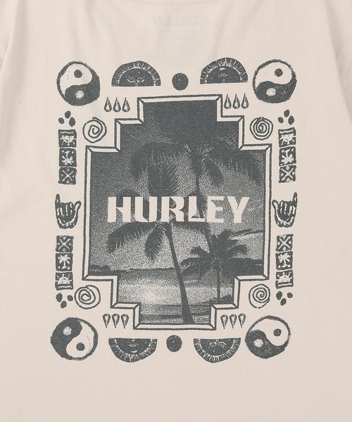 Hurley (ハーレー)の「【Hurley:ハーレー】バックプリントTシャツ WINDOW OF SAND SS(Tシャツ/カットソー・メンズ・ブルー/ベージュ・LARGE/MEDIUM/SMALL)」の5枚目の写真