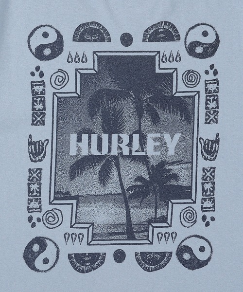 Hurley (ハーレー)の「【Hurley:ハーレー】バックプリントTシャツ WINDOW OF SAND SS(Tシャツ/カットソー・メンズ・ブルー/ベージュ・LARGE/MEDIUM/SMALL)」の10枚目の写真