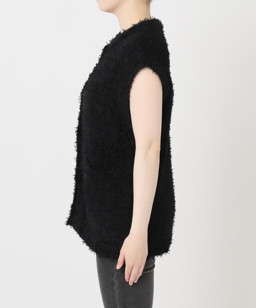 JOURNAL STANDARD relume（ジャーナルスタンダード　レリューム）の「ツイードニットベスト（ベスト・レディース・ブラック/ブラック系その他・FREE）」の19枚目の写真