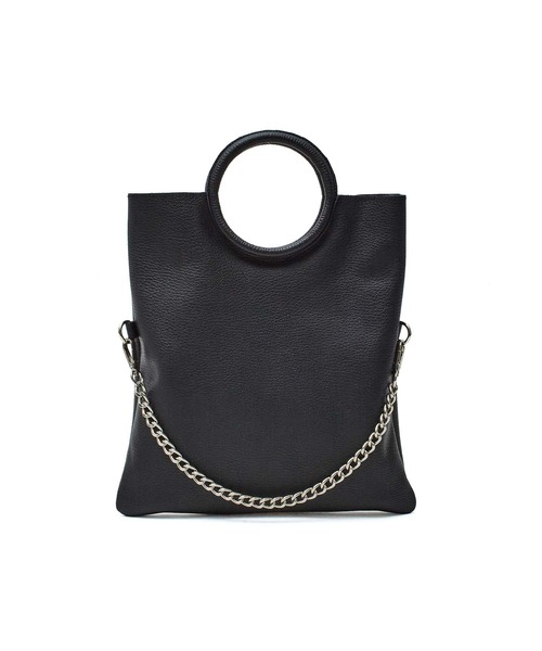 ROSE BUD(ローズバッド)の「MILLELA FIRENZE/CIRCLE HANDLE SHOLDER BAG(ショルダーバッグ・レディース・ブラック・ONE SIZE)」の20枚目の写真