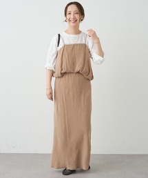 シルクタッチセミフレアスカート