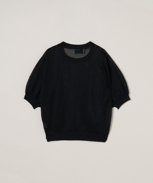 three dots(スリードッツ)の「シアールレックス トップス(ニット/セーター・レディース・ホワイト/グレー/ブラック/ベージュ・SMALL)」の17枚目の写真