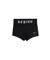 Logo Micro Shorts (Black)