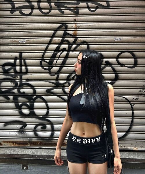 REPIVV(レピヴ)の「Logo Micro Shorts (Black)(その他パンツ・レディース・その他・FREE)」の4枚目の写真