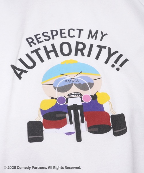 BENCH'S SELECT（ベンチセレクト）の「【SOUTH PARK /サウスパーク】グラフィックT 公式ライセンス 綿100％（Tシャツ/カットソー・メンズ・ブラック/ホワイト・LARGE/MEDIUM/SMALL/X-LARGE）」の3枚目の写真