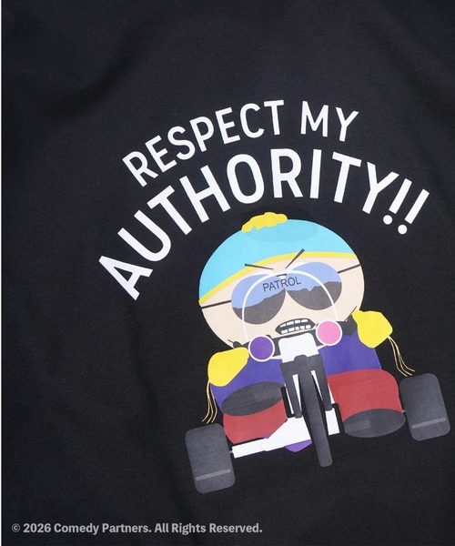 BENCH'S SELECT（ベンチセレクト）の「【SOUTH PARK /サウスパーク】グラフィックT 公式ライセンス 綿100％（Tシャツ/カットソー・メンズ・ブラック/ホワイト・LARGE/MEDIUM/SMALL/X-LARGE）」の4枚目の写真