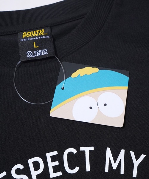 BENCH'S SELECT（ベンチセレクト）の「【SOUTH PARK /サウスパーク】グラフィックT 公式ライセンス 綿100％（Tシャツ/カットソー・メンズ・ブラック/ホワイト・LARGE/MEDIUM/SMALL/X-LARGE）」の5枚目の写真