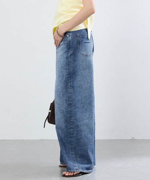 IENA(イエナ)の「《追加》YANUK/ヤヌーク 別注 MARY Baggy straight デニムパンツ(デニムパンツ・レディース・ブルー・22/23/24/25/26)」の7枚目の写真