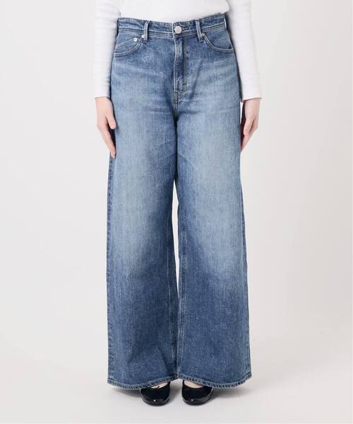 IENA(イエナ)の「《追加》YANUK/ヤヌーク 別注 MARY Baggy straight デニムパンツ(デニムパンツ・レディース・ブルー・22/23/24/25/26)」の10枚目の写真