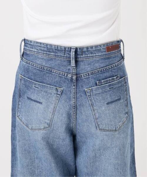 IENA(イエナ)の「《追加》YANUK/ヤヌーク 別注 MARY Baggy straight デニムパンツ(デニムパンツ・レディース・ブルー・22/23/24/25/26)」の17枚目の写真
