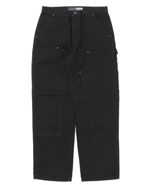 Carhartt(カーハート)の「ダブルフロントユーティリティーワークパンツ(チノパンツ・メンズ・ブラック/ダークブラウン/ブラウン・32×30/32×32)」の1枚目の写真