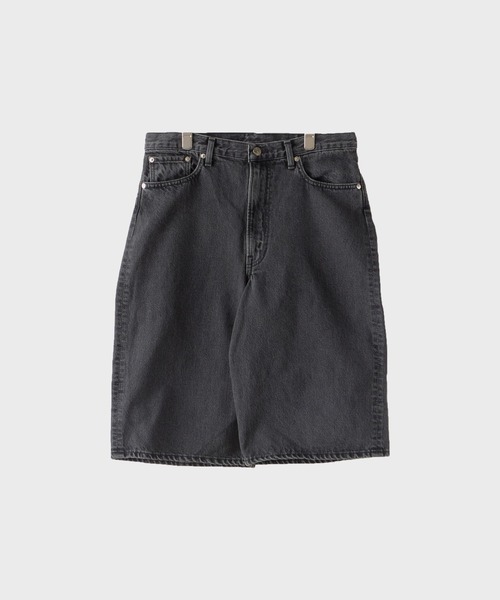 orSlow(オアスロウ)の「orSlow/ SUPER DAD'S FIT SHORTS / 01-7100W-D61S,01-7100W-95 夏服(デニムパンツ・メンズ・ブラック・4/3)」の1枚目の写真