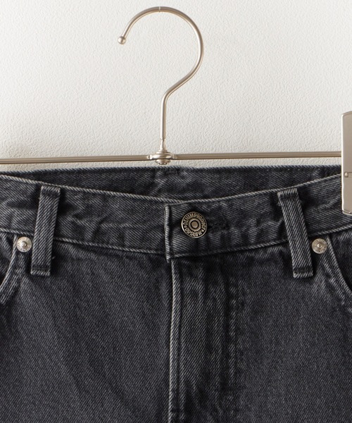 orSlow(オアスロウ)の「orSlow/ SUPER DAD'S FIT SHORTS / 01-7100W-D61S,01-7100W-95 夏服(デニムパンツ・メンズ・ブラック・4/3)」の3枚目の写真