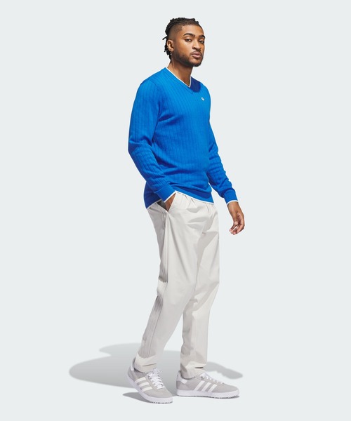 adidas(アディダス)の「オリジナルスゴルフ Vネック セーター【adidas Golf/アディダスゴルフ】(スウェット・メンズ・コバルトブルー・XX-LARGE/LARGE/MEDIUM/SMALL/X-LARGE)」の3枚目の写真