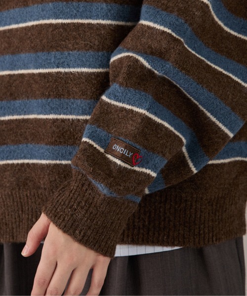 ONCILY(オンシェリー)の「CLASSIC ASSORT DESIGN KNIT POLO / クラシックアソートデザインニットポロ(ニット/セーター・メンズ・チャコールグレー/ベージュ/グレー系その他/ネイビー系1/ネイビー系/ネイビー/ブラウン系その他/レッド/グレー/ブラウン/アイボリー・SMALL/MEDIUM/LARGE)」の17枚目の写真