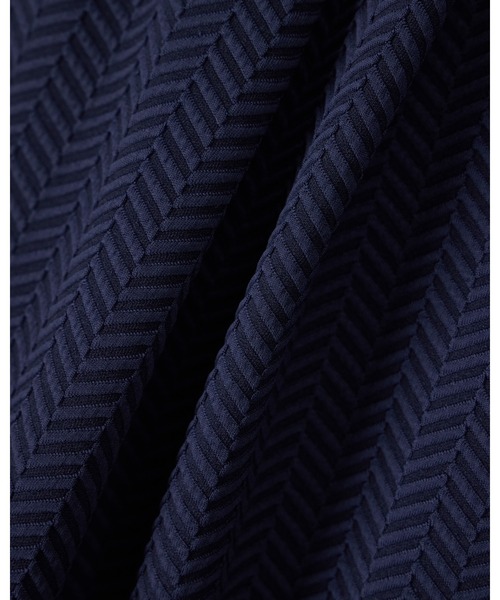 EMPORIO ARMANI（エンポリオアルマーニ）の「【エンポリオ アルマーニ】CAPSULE SIGNATURE 半袖Tシャツ ジャカードジャージー エンボスボーダー（Tシャツ/カットソー・レディース・ブルー系その他/グレー系その他・LARGE/MEDIUM/SMALL/X-SMALL）」の12枚目の写真