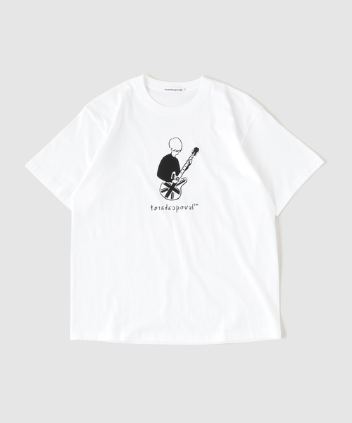 417 EDIFICE(フォーワンセブンエディフィス)の「CABARET POVAL Yu Nagaba Maine Road Tee(Tシャツ/カットソー・メンズ・ホワイト/ブラック・X-LARGE/LARGE)」の2枚目の写真