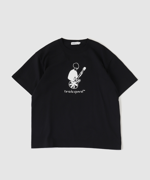 417 EDIFICE(フォーワンセブンエディフィス)の「CABARET POVAL Yu Nagaba Maine Road Tee(Tシャツ/カットソー・メンズ・ホワイト/ブラック・X-LARGE/LARGE)」の1枚目の写真