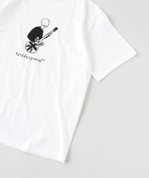 417 EDIFICE(フォーワンセブンエディフィス)の「CABARET POVAL Yu Nagaba Maine Road Tee(Tシャツ/カットソー・メンズ・ホワイト/ブラック・X-LARGE/LARGE)」の4枚目の写真