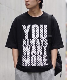 STAY GOLD（ステイゴールド）の「【STAYGOLD】OE天竺 レタリングプリント ボックスシルエット 半袖Tシャツ 綿100%（Tシャツ/カットソー）」