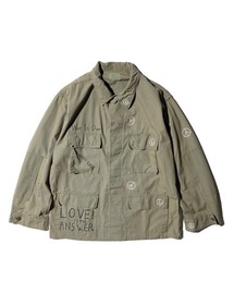 THRIFTY LOOK（スリフティールック）の「THRIFTY LOOK スリフティルック / DOODLE US MADE COTTON RIP BDU（ミリタリージャケット）」