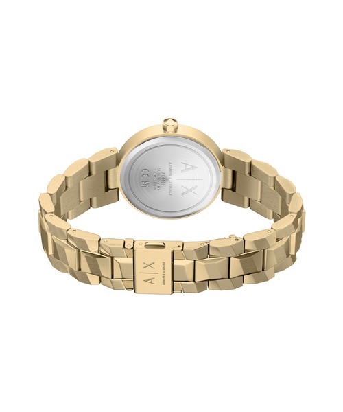 ARMANI EXCHANGE（アルマーニエクスチェンジ）の「アルマーニ・エクスチェンジ 腕時計 レディース アナログ ステンレス AX4409（アナログ腕時計・レディース・ゴールド・FREE）」の3枚目の写真