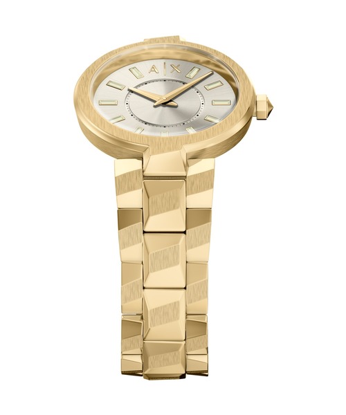 ARMANI EXCHANGE（アルマーニエクスチェンジ）の「アルマーニ・エクスチェンジ 腕時計 レディース アナログ ステンレス AX4409（アナログ腕時計・レディース・ゴールド・FREE）」の7枚目の写真