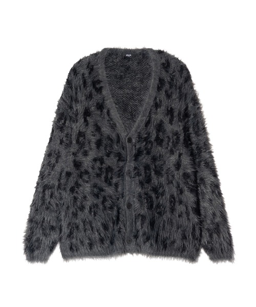 glamb(グラム)の「Shaggy Leopard Cardigan / シャギーレオパードカーディガン(カーディガン/ボレロ・メンズ・ブルー/グレー・S/M/L)」の5枚目の写真