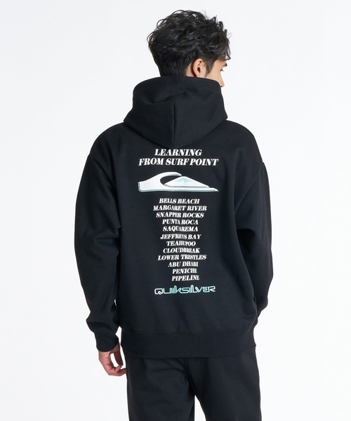 Quiksilver(クイックシルバー)の「QUIKSILVER メンズ WR BONDING ZIP PK パーカー 【2026年秋冬モデル】/クイックシルバーボンディングジップアップフーディー(パーカー・メンズ・グレー/ブラック系その他3/ブラック系その他・X-LARGE/LARGE/MEDIUM/SMALL)」の14枚目の写真