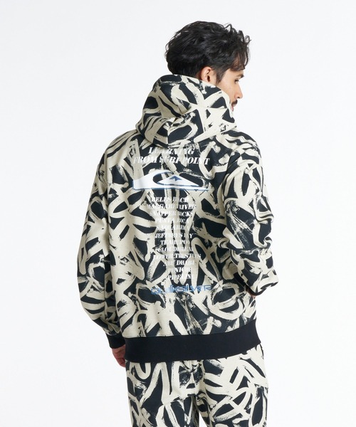 Quiksilver(クイックシルバー)の「QUIKSILVER メンズ WR BONDING ZIP PK パーカー 【2026年秋冬モデル】/クイックシルバーボンディングジップアップフーディー(パーカー・メンズ・グレー/ブラック系その他3/ブラック系その他・X-LARGE/LARGE/MEDIUM/SMALL)」の5枚目の写真