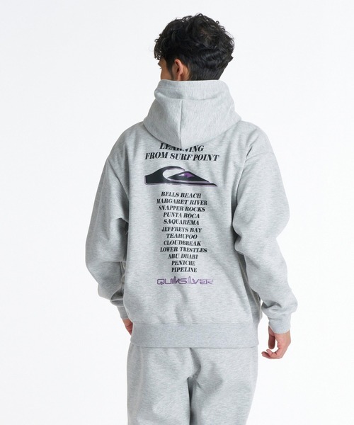 Quiksilver(クイックシルバー)の「QUIKSILVER メンズ WR BONDING ZIP PK パーカー 【2026年秋冬モデル】/クイックシルバーボンディングジップアップフーディー(パーカー・メンズ・グレー/ブラック系その他3/ブラック系その他・X-LARGE/LARGE/MEDIUM/SMALL)」の15枚目の写真