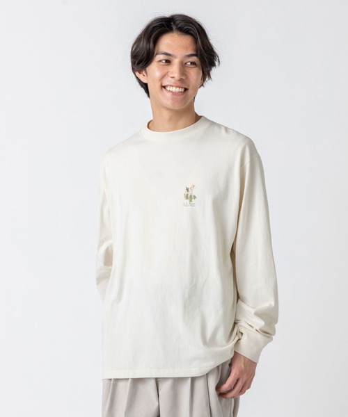 L.L.Bean（エルエルビーン）の「【JAPAN EDITION】エリオット・ロングスリーブ・ティ（Tシャツ/カットソー・メンズ・ネイビー/グレー系/アイボリー・LARGE/MEDIUM/SMALL）」の4枚目の写真