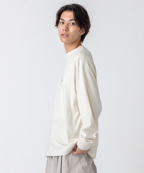 L.L.Bean（エルエルビーン）の「【JAPAN EDITION】エリオット・ロングスリーブ・ティ（Tシャツ/カットソー・メンズ・ネイビー/グレー系/アイボリー・LARGE/MEDIUM/SMALL）」の5枚目の写真