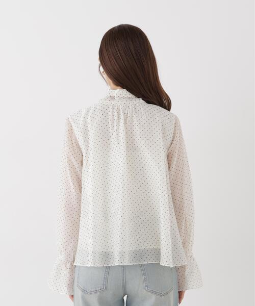 PROPORTION BODY DRESSING(プロポーションボディドレッシング)の「ビックリボンブラウス / 1216210903(シャツ/ブラウス・レディース・ホワイト系その他/ブラウン系その他/オフホワイト・MEDIUM/SMALL)」の15枚目の写真