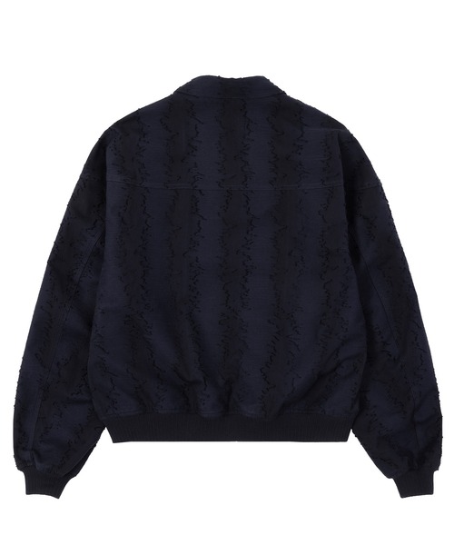HUF(ハフ)の「89 OVAL BOMBER JACKET(ブルゾン・メンズ・ナチュラル/ネイビー・XL/L/M/S)」の10枚目の写真