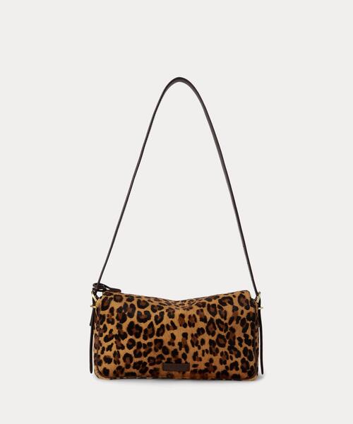 LAUREN RALPH LAUREN（ローレン ラルフ ローレン）の「レオパードプリント ミディアム Farrah ショルダー バッグ（ショルダーバッグ・レディース・ブラウン・ONE）」の3枚目の写真
