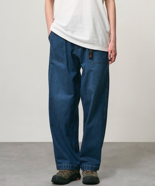 Gramicci（グラミチ）の「FATIGUE DENIM PANT｜ファティーグデニムパンツ（デニムパンツ・メンズ・ホワイト系その他/ダークインディゴブルー/インディゴブルー・M/2XL/S/L/XL）」の3枚目の写真