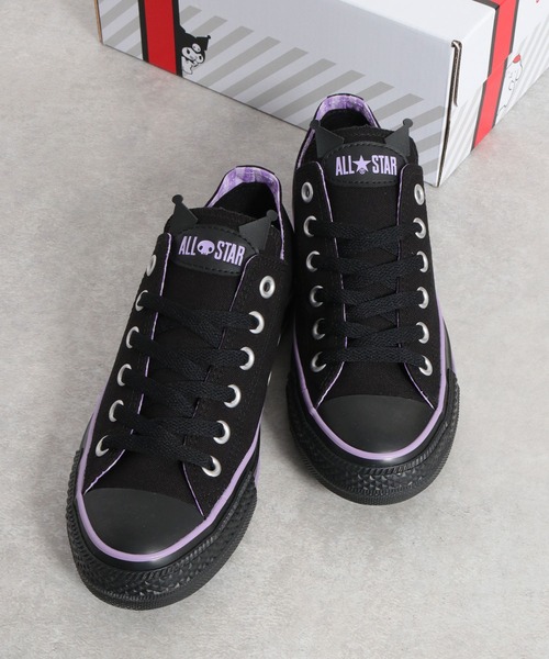 CONVERSE(コンバース)の「【CONVERSE × KUROMI】ALLSTAR OX(スニーカー・レディース・ブラック・5.5/4.5)」の3枚目の写真