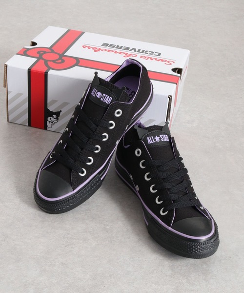 CONVERSE(コンバース)の「【CONVERSE × KUROMI】ALLSTAR OX(スニーカー・レディース・ブラック・5.5/4.5)」の11枚目の写真