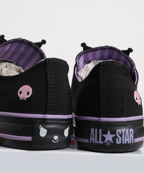 CONVERSE(コンバース)の「【CONVERSE × KUROMI】ALLSTAR OX(スニーカー・レディース・ブラック・5.5/4.5)」の9枚目の写真