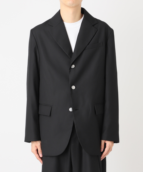 NOCTO ARCHIVE(ノクトアーカイブ)の「NOCTO ARCHIVE/ノクト アーカイブ Technical Studs Single Jacket(テーラードジャケット・メンズ・ブラック/グレー・LARGE/MEDIUM)」の3枚目の写真