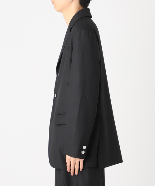 NOCTO ARCHIVE(ノクトアーカイブ)の「NOCTO ARCHIVE/ノクト アーカイブ Technical Studs Single Jacket(テーラードジャケット・メンズ・ブラック/グレー・LARGE/MEDIUM)」の5枚目の写真